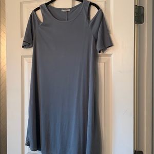 Women’s dress cold shoulder S blue